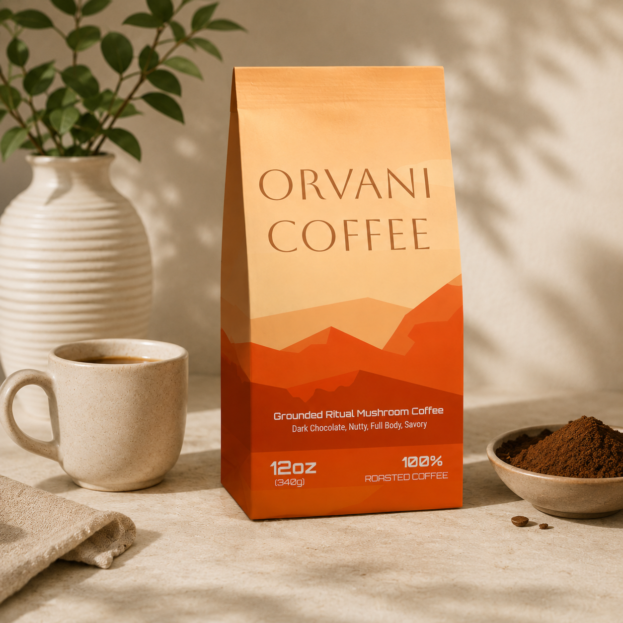 Grounded Ritual Mushroom Coffee